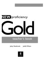 CAE GOLD teachers book
