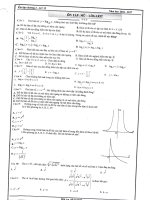 Bài tập trắc nghiệm hàm số mũ  logarit 20162017