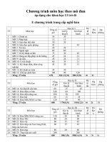 PHAN PHOI CHUONG TRINH THEO MO DUN KHOA CO KHI 