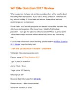WP site guardian 2017 review_by Bao Dang