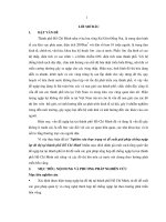 Nghiên cứu thực trạng và đề xuất giải pháp chống ngập lụt đô thị tại thành phố hồ chí minh 