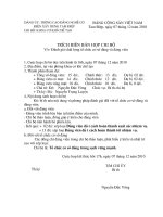 Bien ban sinh hoat chi bo 