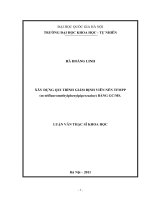 xây dựng quy trình giám định định tính và định lượng chất m  TFMPP (1 3 (trifluoromethyl)phenylpiperazine) bằng sắc kí khí ghép nối khối phổ  (luận văn thạc sĩ)