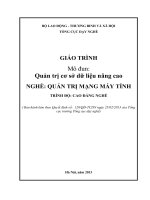 30 giao trinh QT CSDL NC