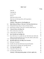 Luận văn nghiên cứu đánh giá công tác đào tạo vận động viên karatedo hà nội giai đoạn chuyên môn hóa ban đầu 