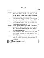 LUẬN văn THẠC sĩ   học tập PHONG CÁCH làm VIỆC hồ CHÍ MINH TRONG GIẢNG dạy của GIẢNG VIÊN TRƯỜNG đại học sư PHẠM hà nội HIỆN NAY