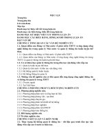 Luận văn nghiên cứu hệ thống quản lý thông tin trong quá trình đào tạo vận động viên cấp cao với sự hỗ trợ của công nghệ thông tin 