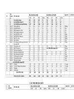 PHÂN CÔNG các THÀY cô VIÊT CT,GT,VT các MH,MĐ 