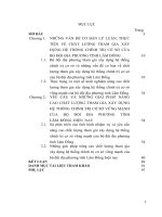 LUẬN văn THẠC sĩ   CHẤT LƯỢNG THAM GIA xây DỰNG hệ THỐNG CHÍNH TRỊ cơ sở VỮNG MẠNH của bộ đội địa PHƯƠNG TỈNH lâm ĐỒNG HIỆN NAY