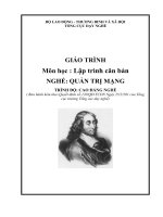 15 giao trinh LT can ban 