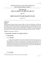 Tiểu luận môn ẩn thông tin trên dữ liệu số nghiên cứu một số kỹ thuật steganalysis trên ảnh 