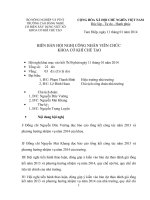 BIEN BAN DAI HOI CNVC 2014 