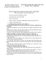 BAN tự NHẬN xét, ĐÁNH GIÁ VC 