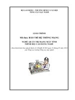 41 giao trinh bao tri he thong mang