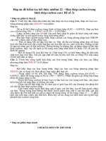 Dap an de kiem tra ket thuc modun (de so 3) 