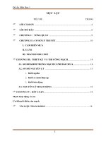 Đồ Án: Mạch Cảm Biến Mưa