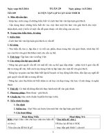 Giáo án phát triển năng lực học sinh môn ngữ văn 7TUAN 29