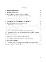 bài tiểu luận môn đường lối : giới trẻ với việc giữ gìn bản sắc dân tộc