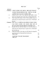 LUẬN văn THẠC sĩ xây DỰNG ĐẢNG và CHÍNH QUYỀN NHÀ nước  CHẤT LƯỢNG xây DỰNG đội NGŨ sĩ QUAN dự bị ở THÀNH PHỐ hà nội HIỆN NAY