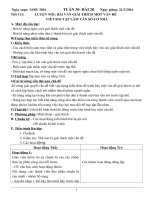 Giáo án phát triển năng lực học sinh môn ngữ văn 7  TUAN 30