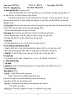 Giáo án phát triển năng lực học sinh môn ngữ văn 7  TUAN 32