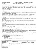 Giáo án phát triển năng lực học sinh môn ngữ văn 7TUAN 27