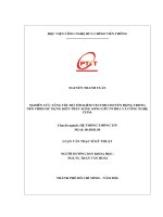 Nghiên cứu tăng tốc độ tìm kiếm Vector chuyển động trong nén video sử dụng kiến trúc song song GPU NVIDIA và công  nghệ CUDA