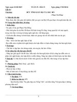 Giáo án phát triển năng lực học sinh môn ngữ văn 7TUAN 25 26