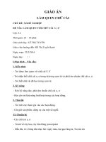 GIÁO ÁN LÀM QUEN CHỮ CÁI