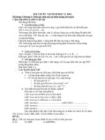 Bai tap quy luat di truyen hay 