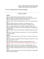 Một số vấn đề về lịch sử trung quốc