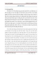 Các giải pháp chủ yếu nhằm tăng cường quản trị vốn lưu động tại công ty TNHH bê tông đúc sẵn và cơ khí bình dương 