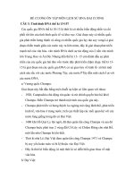 ĐỀ CƯƠNG ÔN TẬP MÔN LỊCH SỬ ĐNA ĐẠI CƯƠNG