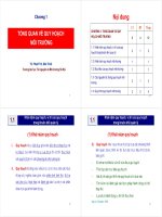 Bài giảng Chuong 1 - Tong quan ve QHMT