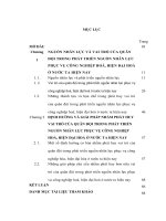 LUẬN văn THẠC sĩ   VAI TRÒ của QUÂN đội TRONG PHÁT TRIỂN NGUỒN NHÂN lực PHỤC vụ CÔNG NGHIỆP hóa HIỆN đại hóa ở nước TA HIỆN NAY