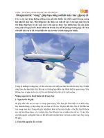 10 nguyên tắc vàng giúp bạn sống sót khi máy bay gặp sự cố