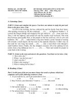 đề thi học sinh giỏi tiengs anh lớp 9