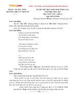 Đề thi thử học sinh giỏi cấp tỉnh môn Ngữ văn lớp 12 trường THPT Lý Thái Tổ, Bắc Ninh năm học 2016 - 2017 (Lần 1)