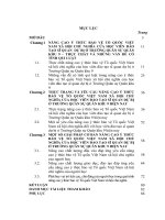 LUẬN văn THẠC sĩ   NÂNG CAO ý THỨC bảo vệ tổ QUỐC CHO học VIÊN đào tạo sĩ QUAN dự bị ở TRƯỜNG QUÂN sự QUÂN KHU 9 HIỆN NAY