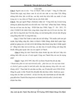 Bài thi Em yêu lịch sử xứ Thanh