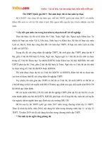 Thi THPT Quốc gia 2017: Thí sinh được thi cả hai môn tự chọn