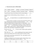 Bài tập có giải ngoại ngữ chuyên ngành 2