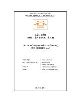 Báo cáo học tập thực tế tại công trình mở rộng hầm đường bộ qua đèo Hải Vân