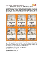 Phương pháp quản lý tiền với 6 chiếc hũ cực hay