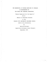 The Marketing Of Tourism Services In Ireland As Represented By The Hotel And Catering Industries