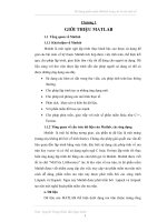 Sử dụng phần mềm matlab trong xử lý nén ảnh số   tài liệu, ebook, giáo trình