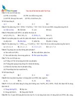 de kiem tra 1 tiet mon hoa hoc lop 11 truong thpt dak song dak nong nam hoc 2016 2017