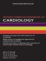Oxford american handbook of cardiology