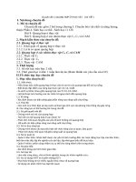 Chuyên đề 1 chuyển hoá vật chất