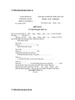 Bài tập thực hành môn soạn thảo văn bản